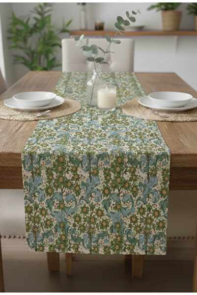 Markaev Forest Magic Cotton Table Runner 0072– 50X150 cm