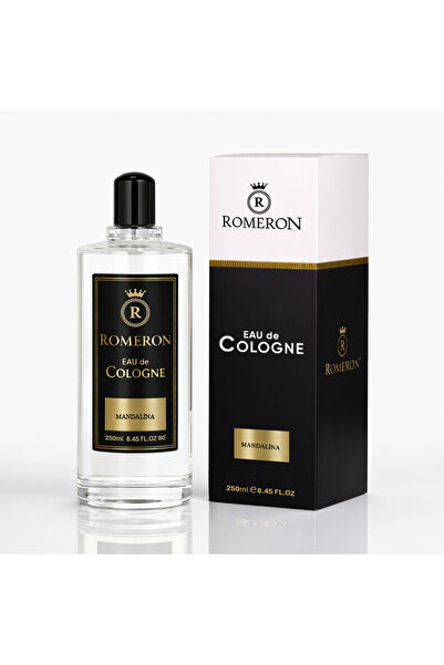 ROMERON Mandalina Cam Şişe Kolonya 250 Ml