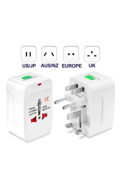 DNR Bilişim Evrensel Priz-fiş Çevirici Seyahat Adaptörü - Universal Travel Adapter All-in-one