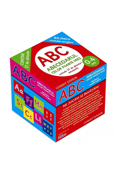 Corint Junior ABC-ul casetei Very Young, bilingv româno-engleză. 27 de cărți ...