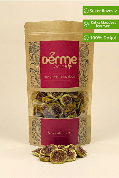 Derme İncir Kurusu - Şeker İlavesiz 100 Gram