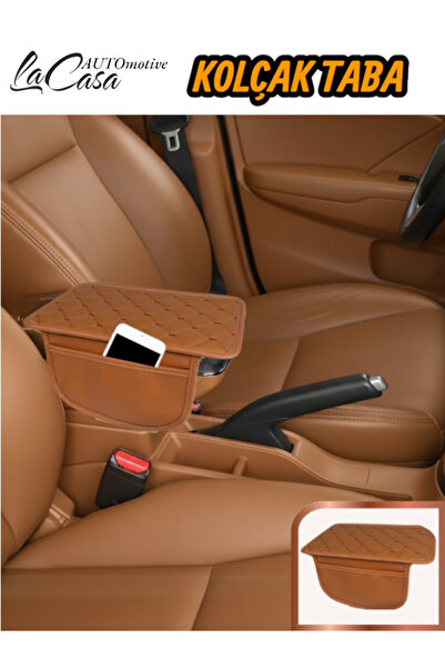 la casa LACASA AUTOmotive Lüks Deri Araba Oto Kolçak Sünger Kolçak Kol Dayama...
