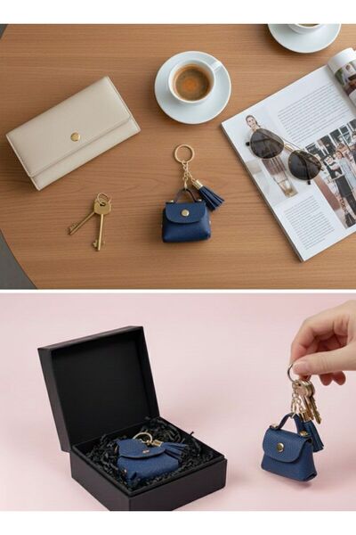 pololiza ميدالية مفاتيح فاخرة متعددة الأغراض / حلية حقيبة صغيرة من السيلوروم ...