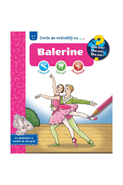 Editura Casa Carte de activitati cu .... Balerine