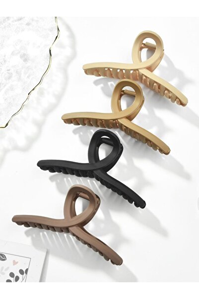 MAKSESUAR Set de catarame cu arc din 4 piese pentru femei