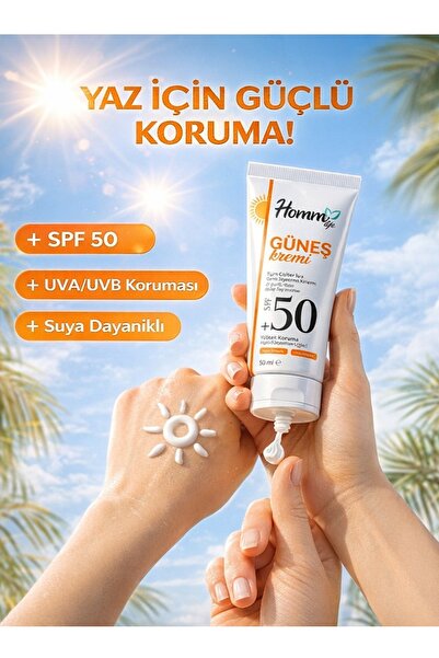 hommlife GÜNEŞ KREMİ 50 SPF