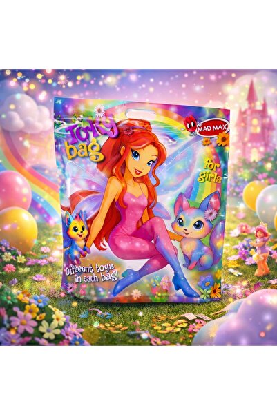Mad Max Cadou Lucky bag Mega pentru Fetita- Punga cu Jucarii Surpriza 3-9 ani