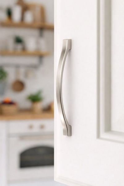 BERFİNO 5 قطع 297/160/02 مقبض إينوكس 160 مم - مقبض أثاث أنيق ومتين (عبوة من 5...