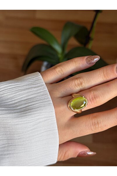 HOUSEKİ خاتم حجري كبير عتيق قابل للتعديل