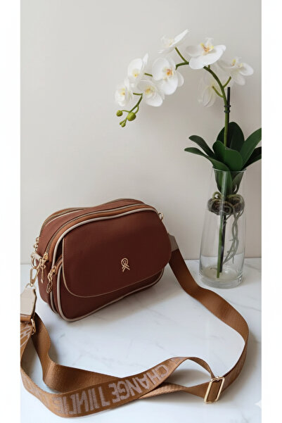 GOLDBAGS Shoulder Bag with Strap 24X18X8Cm