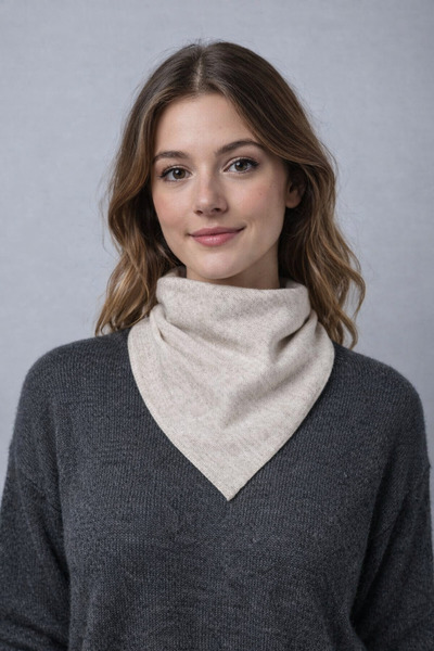 Sebir Moda Eșarfă de tricotat monocromă