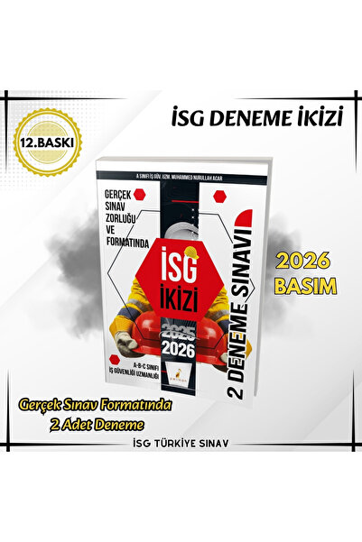 Genel Markalar Iş Güvenliği Uzmanlığı Sınavlarına Hazırlık Isg Ikizi 2 Özgün ...