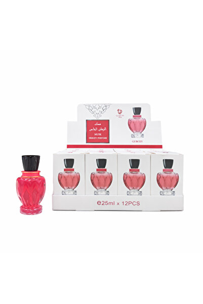 Gercey Poss بوكس عطور هدايا وتوزيعات الاعراس والمناسبات 12 قطعه بحجم 25 مل مسك رمان