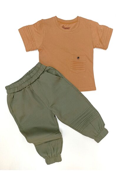 Snoop Kids Детски комплект от 2 части - ластик на талията и крачолите, пантал...