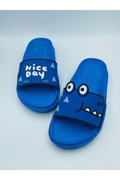 GEZER Dinosaur Patterned Boy's Slippers