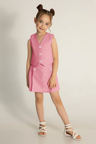 DMB BOYS & GIRLS Set de pantaloni scurți pentru fete cu fustă