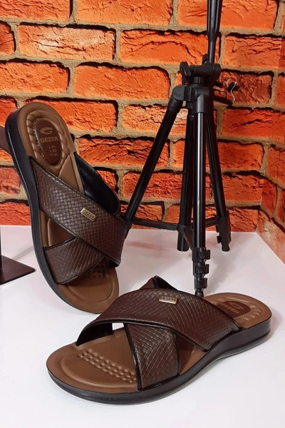 GEZER Erkek Yumuşak Taban Terlik