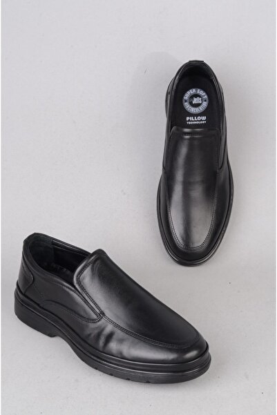 SEÇ KUNDURA KMC 5K3247 DR JELLS COMFORT PANTOFI BĂRBAȚI DIN PIELE AUTENTĂ NEGRU