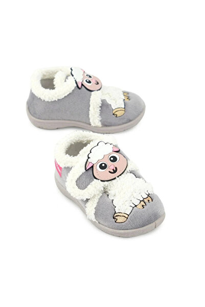 GEZER Papuci de casă moale de iarnă cu silueta de miel