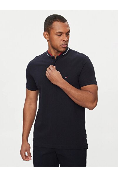Tommy Hilfiger Ανδρικό Πόλο MW0MW34752 Μπλε