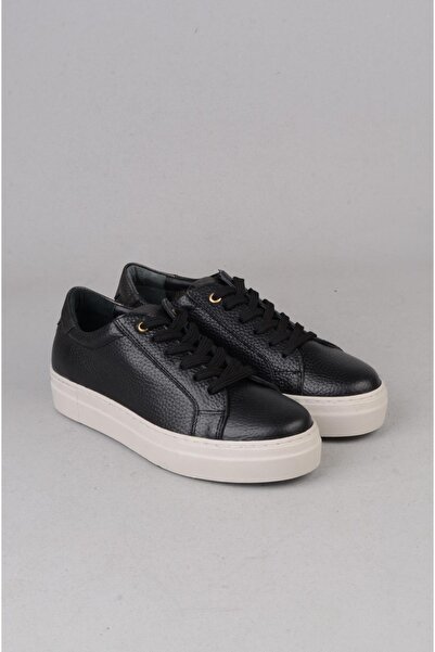 SEÇ KUNDURA SEÇ 2571 HAKİKİ DERİ SNEAKERS AYAKKABI SİYAH