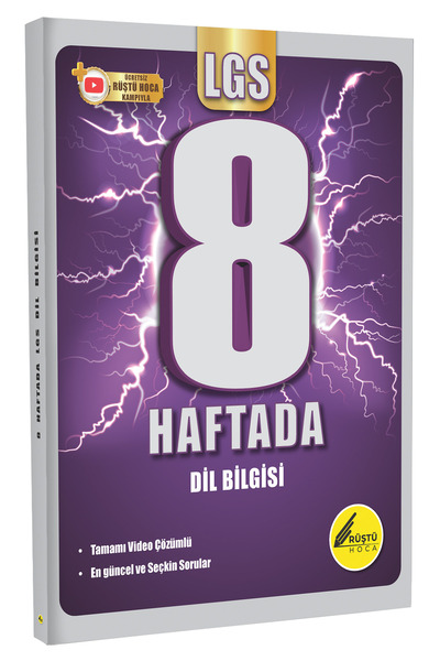 Rüştü Hoca 8 Haftada LGS Dil Bilgisi