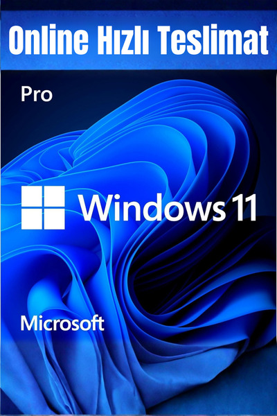 MICROSOFT Windows 11 Pro Dijital Aktivasyon Anahtarı Key 32/64 Bit –Sınırsız Erişim