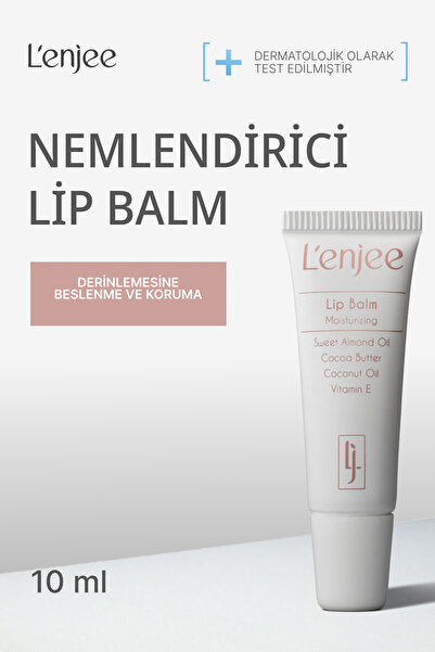 Dudak Balmı - E Vitamini & Doğal Yağ Kompleksi İçerikli Yoğun Nemlendirici ve Onarıcı Lip Balm - 10 ml