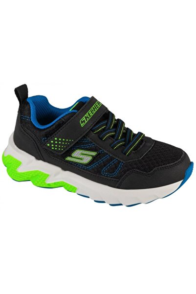 SKECHERS Boys' Panelled Sports Shoe with Hook and Loop Closure - SKECHERS ELITE SPORT TREAD