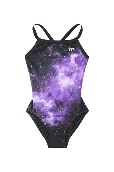 TYR TYRTyr Durafast Elite® Diamondfit Kız Çocuk Mayo - Starborne - Renkli - 2...