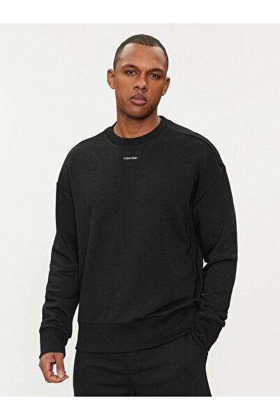 Calvin Klein سويت شيرت بشعار نانو