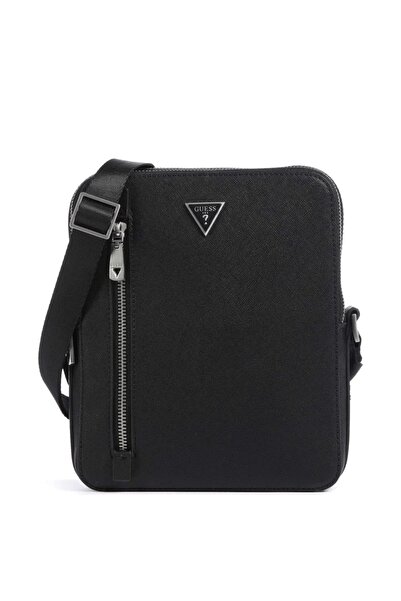 Guess GEANTĂ DE UMĂR BĂRBAȚI HMTOSAP4218-BLA