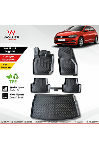 wöller Volkswagen Polo Paspas Bagaj Havuzu 2017 2021 Arası Uyumlu 3d Ultrafle...
