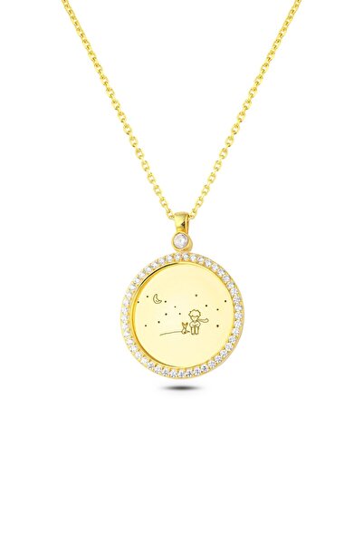 Azuris Silver Azuris 925 Ayar Gümüş Küçük Prens Kolye