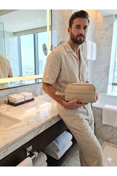 YMZBAG Çift Tutuşlu Erkek El Çantası