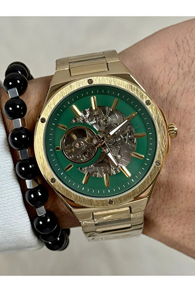 FERRO Sarı Çelik Kordon Erkek Kol Saati F31443A-B6