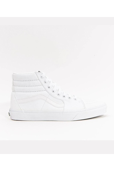 Vans Sk8-hi Unisex bílé bílé boty pro volný čas - Vn000d5ıw001