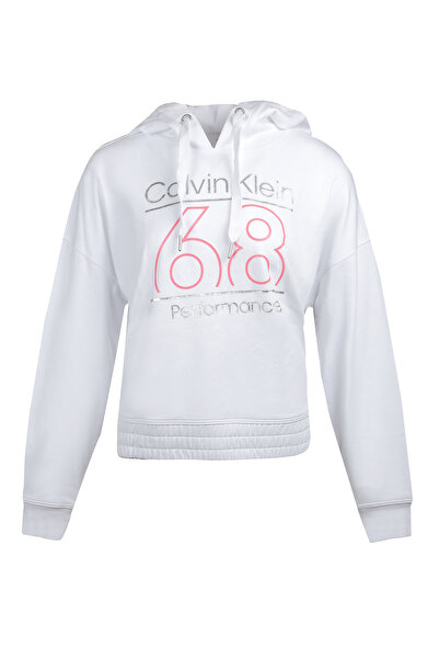 Calvin Klein سترة نسائية PF2T2100-WHT