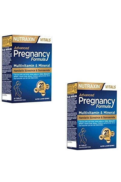 Nutraxin Pregnancy Formula 30 Tablets X2 Pieces