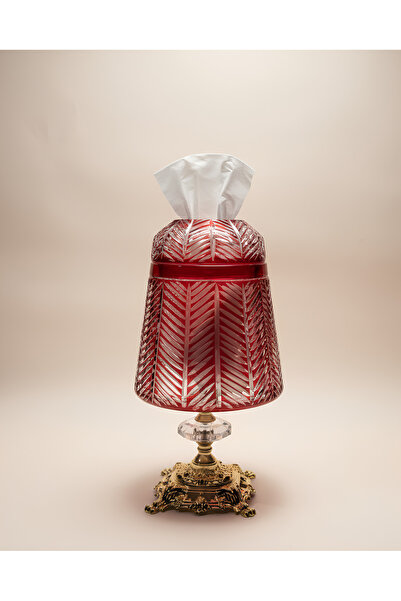 AKDEN STORE حامل مناديل المائدة المزخرف بالكريستال / حامل مناديل تقديم منظم للدعوات