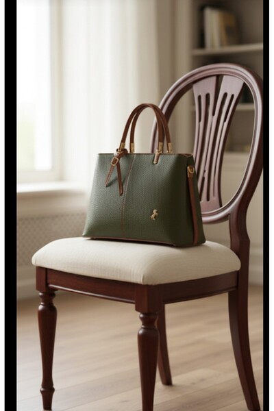 eflanmoda Miami Polo 4 Compartment Women's Hand and Shoulder Bag