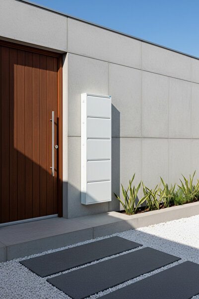 LICCIA Metal Ayakkabılık 5'li Beyaz