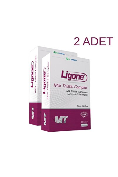 Rcfarma Ligone Milk Thistle 60 Kapsül x2 Adet