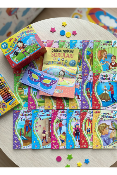 Aydede Yayıncılık Çok Güzel Hikayeler 20 Kitap - Değerlendirme Sorulu