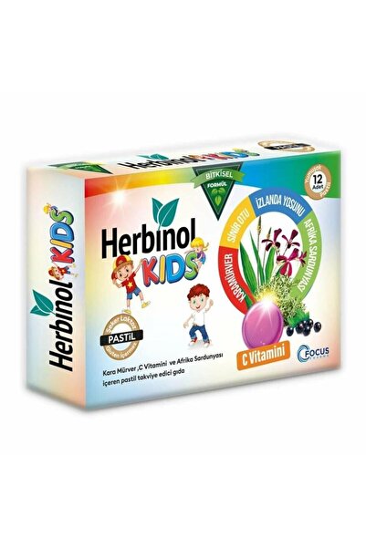 Focus Pharma Herbinol Kids Yumuşak Pastil 12 Adet