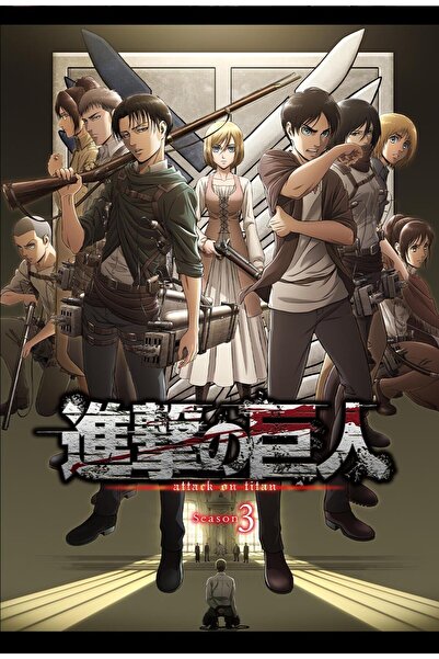 OEM Posterul Atac asupra Titanilor Sezonul 3, 61x90cm, poster448, Zumzeria