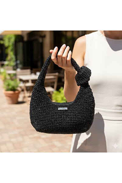 Deriks Tekstil kadın el çantası örme