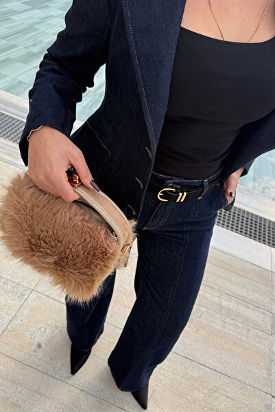 La La'Graccio Paris Geantă de mână și crossbody din pluș Sacyas pentru femei Lagraccio Paris