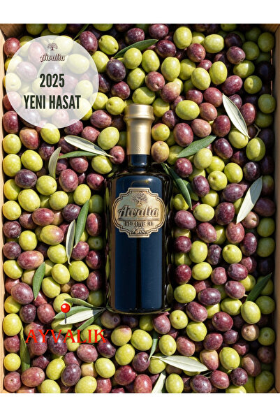 Aivalia Ayvalık Erken Hasat Soğuk Sıkım Zeytinyağı 500 ml