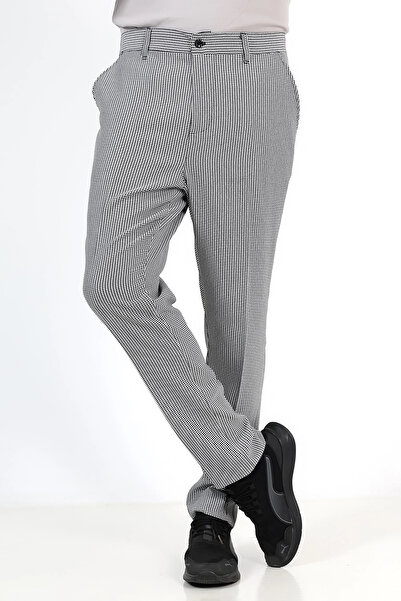 Bilenn Tekstil ΠΑΝΤΕΛΟΝΙ CHEF 209 KAZ AYAĞI ΜΑΥΡΟ ΛΕΥΚΟ